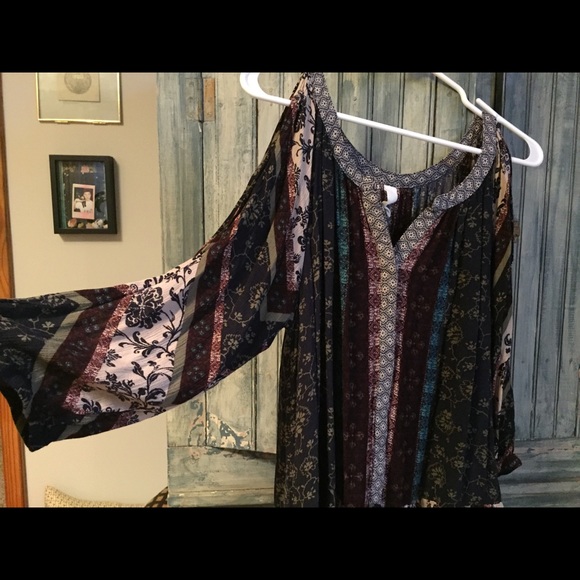 Flowy bohemian dress - Picture 2 of 4